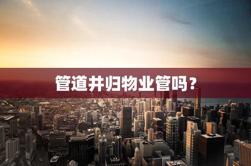 管道井归物业管吗？