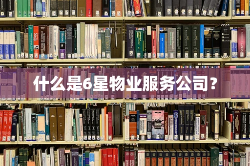 什么是6星物业服务公司？