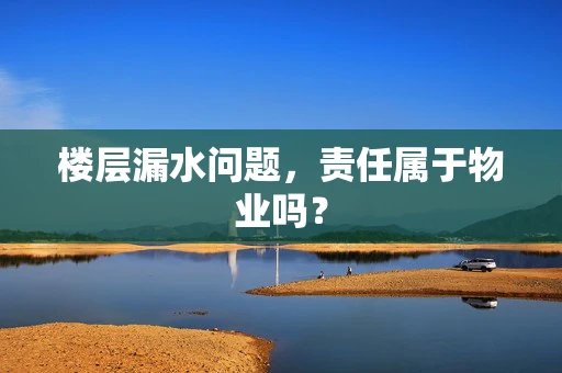 楼层漏水问题，责任属于物业吗？
