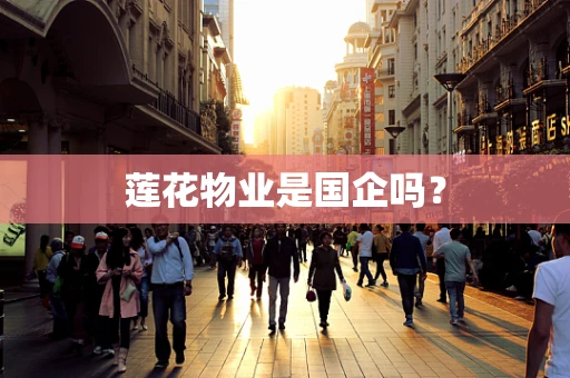 莲花物业是国企吗？
