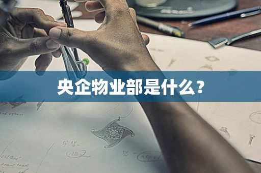 央企物业部是什么？