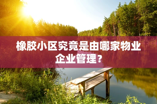 橡胶小区究竟是由哪家物业企业管理？