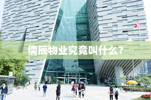 儒辰物业究竟叫什么？