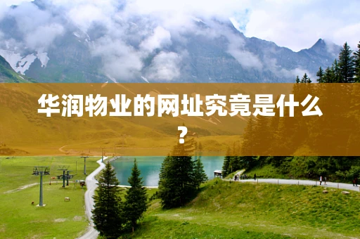 华润物业的网址究竟是什么？