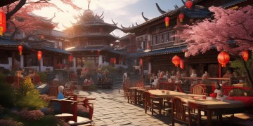 中国还有配备食堂的物业吗？