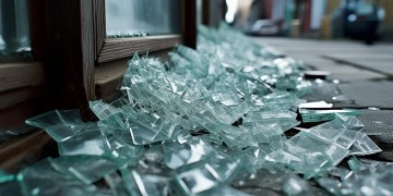 窗户被打烂该找物业吗？
