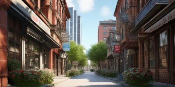 建国路东二道巷的事物业管吗？