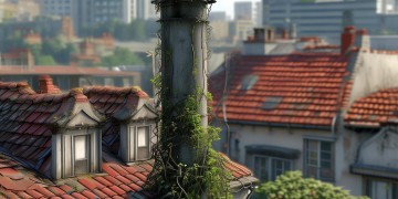 楼上烟筒堵住物业会管吗？