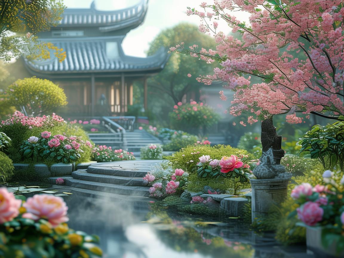 桃源花园物业管事吗？